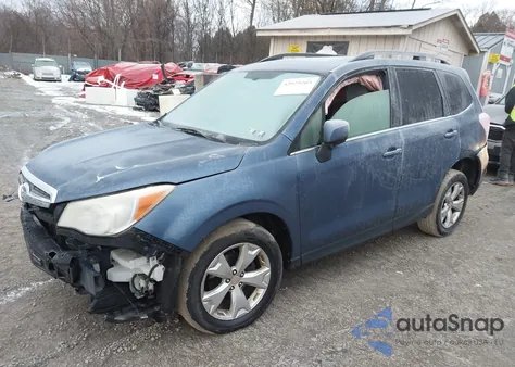 2014 Subaru Forester 2.5I Limited z USA, uszkodzony, nr VIN JF2SJAHC1EH445772